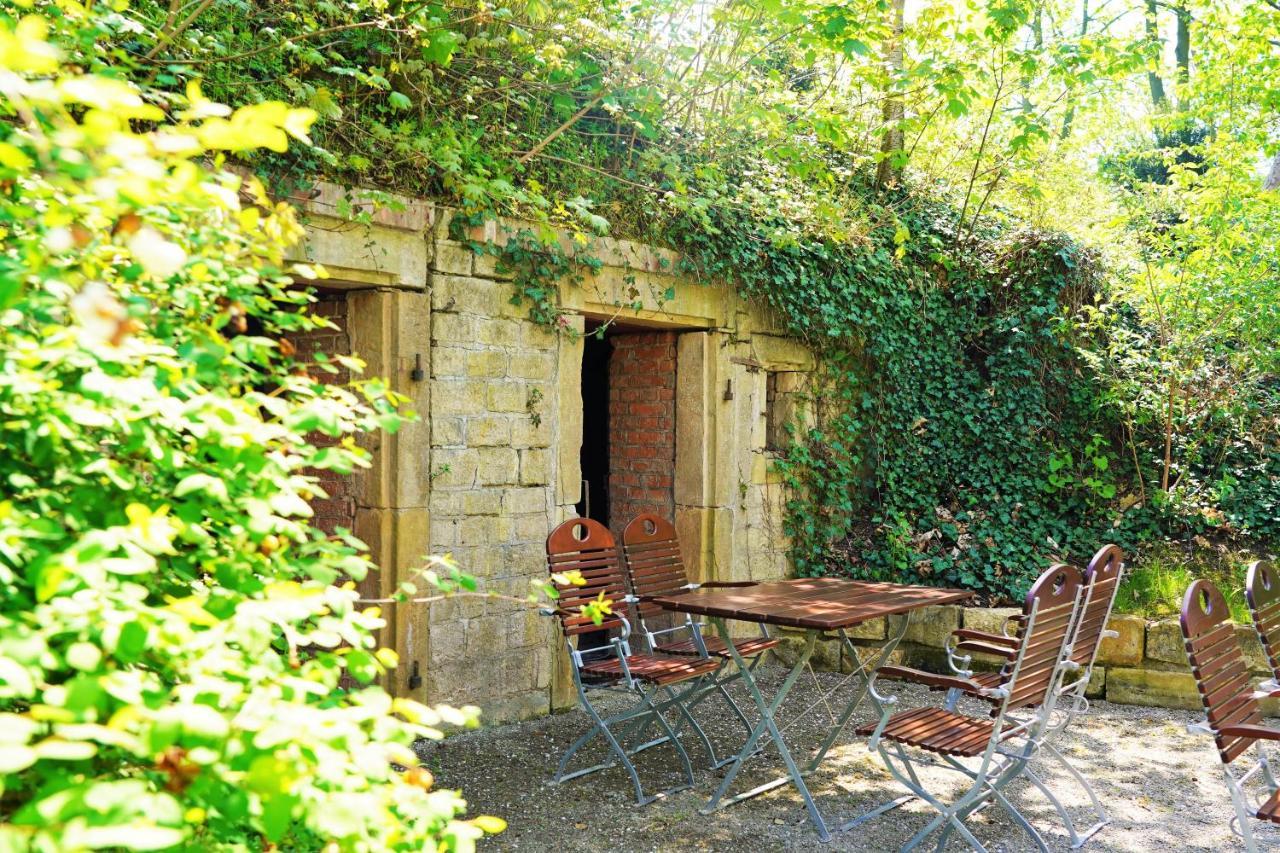 Pulverhuette Gaestehaus Im Egapark - Ein Projekt Der Lebenshilfe Erfurt Service Ggmbh Extérieur photo
